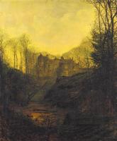 Grimshaw, John Atkinson - A Manor House in Autumn